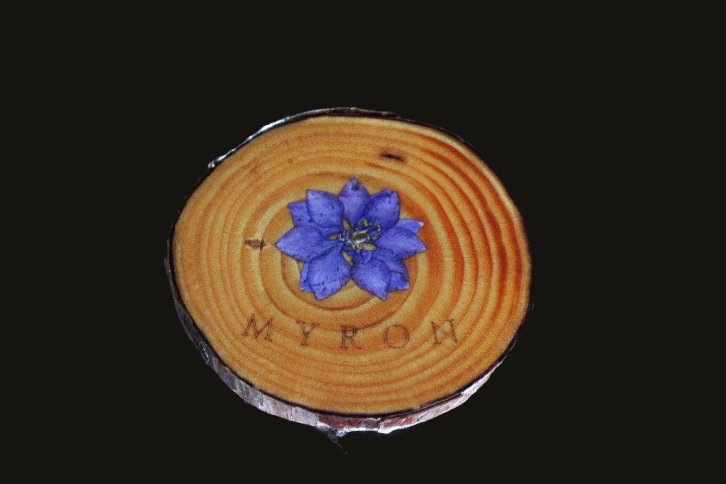 Engraved Wooden Coaster