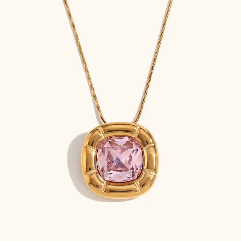 Cushion Charm Necklace