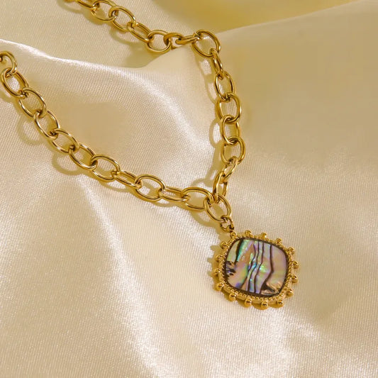 Abalone Pendant Necklace